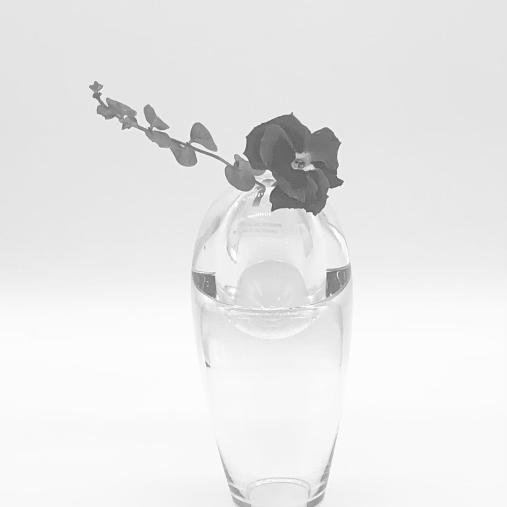 Crystal Art Glass Oil Lamp and Vase Poland Associates Unusual